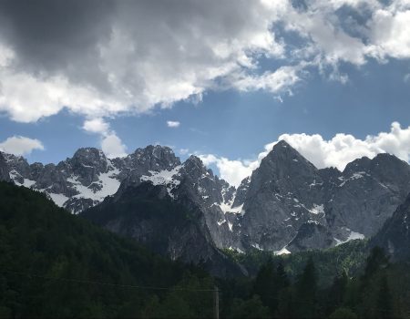 Die Berge Sloweniens