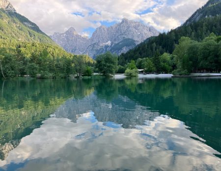 Bei den Laghi di Fusine - Weißenfelserseen