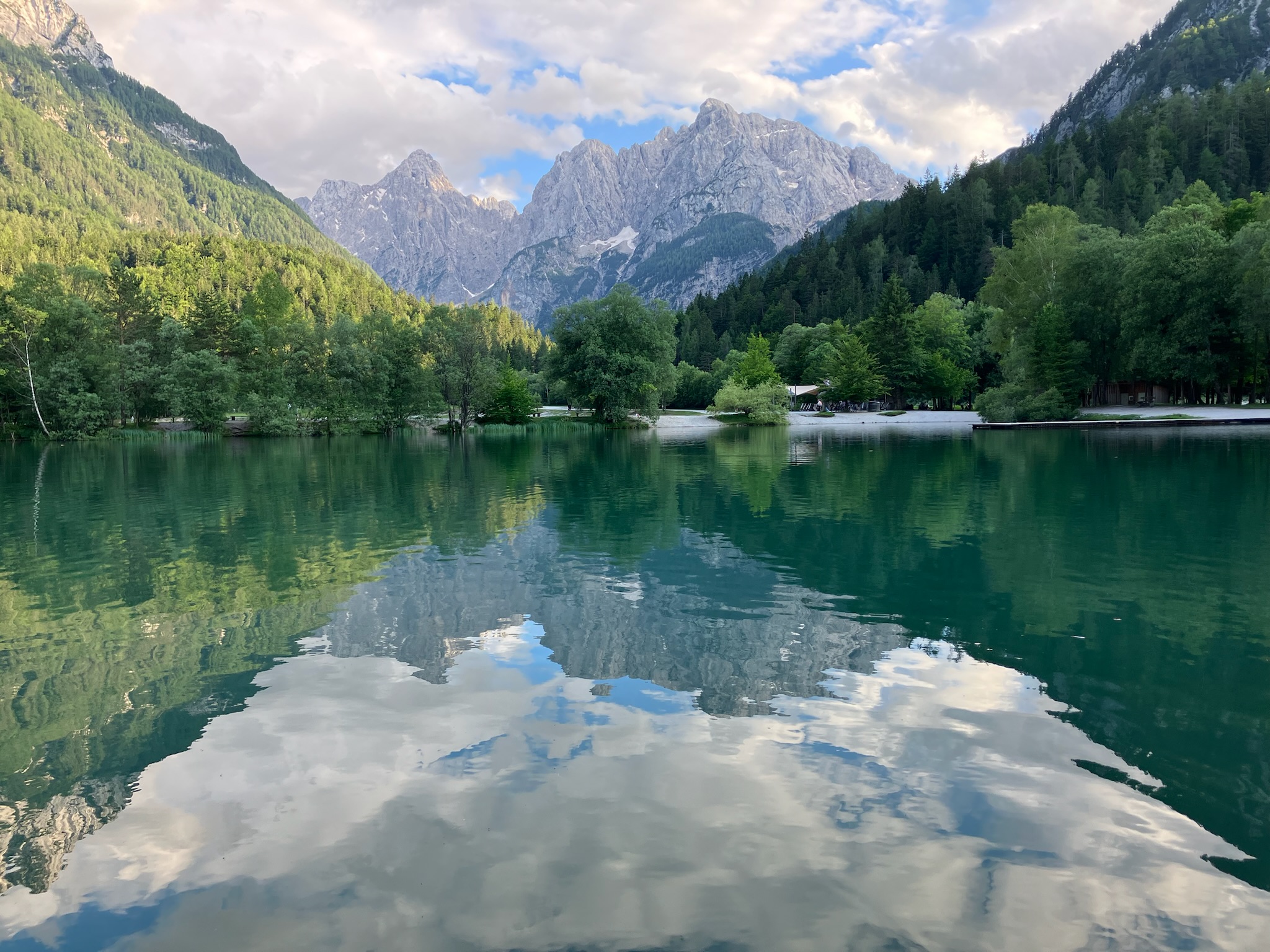 Bei den Laghi di Fusine - Weißenfelserseen